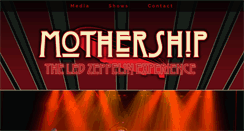 Desktop Screenshot of mothershiptribute.ca