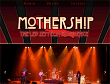 Tablet Screenshot of mothershiptribute.ca